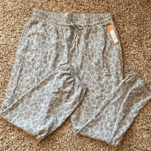 NWT leopard sweatpants